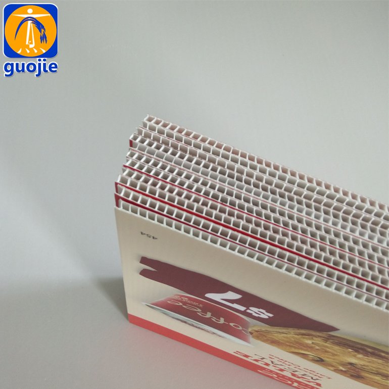 Advertising 5mm Printed Board Corrugated Plastic Signs Happy Birthday Letters Yard Sign with Stakes