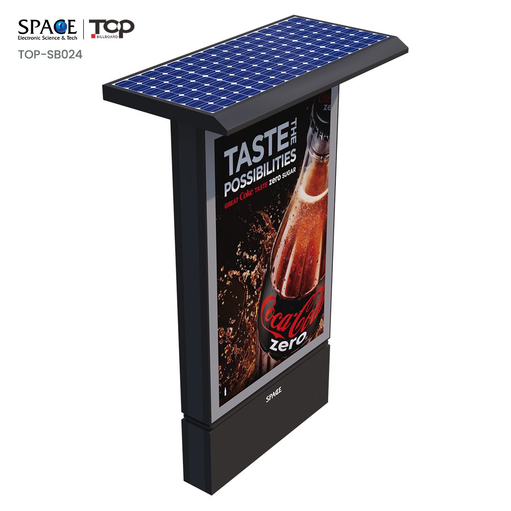 Customized Solar Power LED Lighting Billboards for Indoor or Outdoor Advertisement Light Box