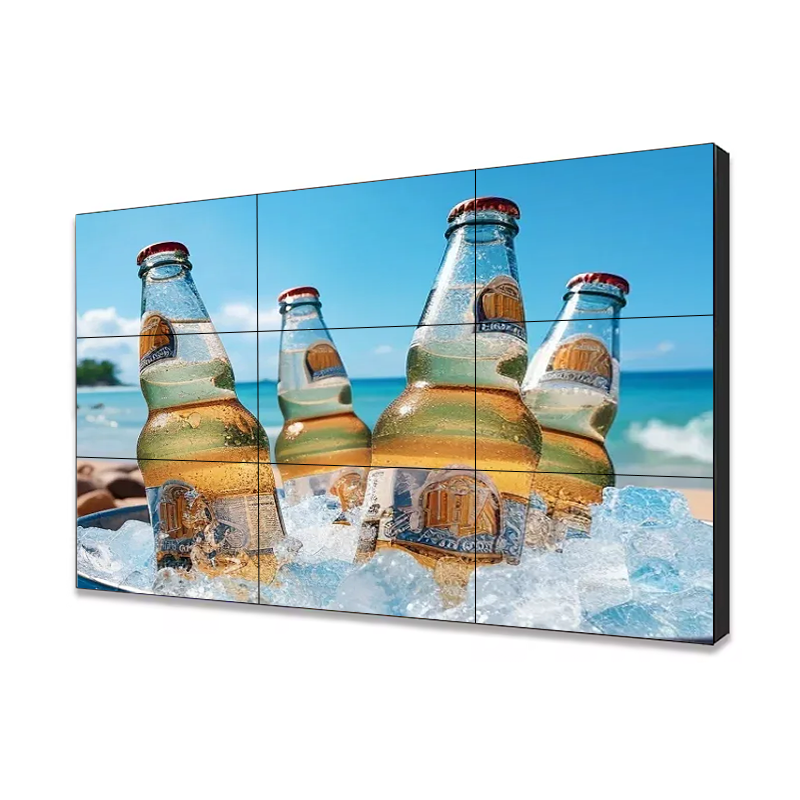 Hd Lcd Video Wall 46" 49" 55 Inch Seamless 3.5mm Bezel Less 2x3 3x3 Splicing Screen Commercial Advertising Display Video Wall