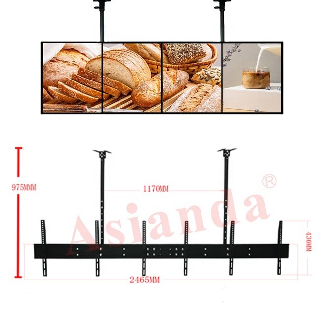 Wall Drive Thru Digital Menu Board Pizza Digital Board Display Screen Restaurant LCD Panel Menu Board Digital Menu Display