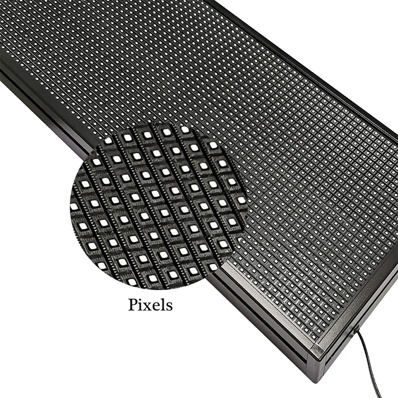 Programmable Outdoor P10 Led Module Scrolling Advertising Light Box Indoor Signage Billboards Led Sign Board Digital Displays