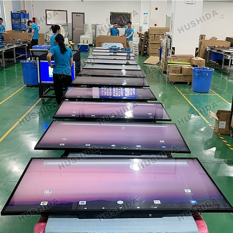 32 43 49 55inch Super thin restaurant wall mount digital signage android lcd advertising display screen digital menu board