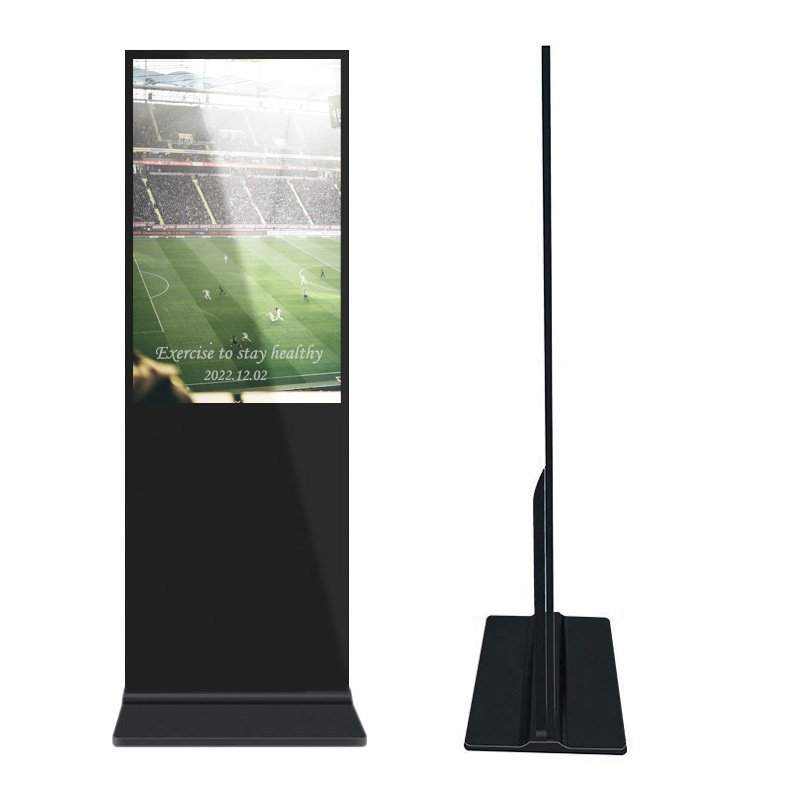 4K 43 49 55 65 inch Floor stand non-touch type digital board smart