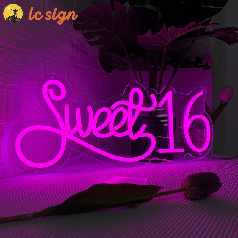 Led Neon Sign Customized Happy Birthday Neon Sign Outdoor Led Neon Sign