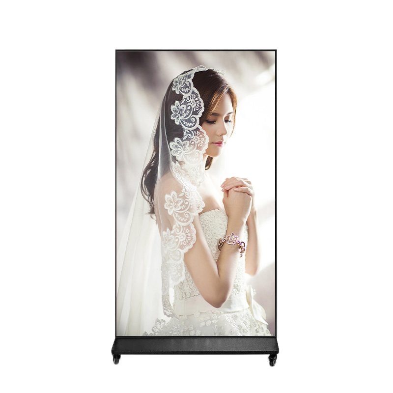 98 Inch HD 4K Full Screen Floor Standing Advertising Display for Events and Party LCD indoor Digital Signage And Display