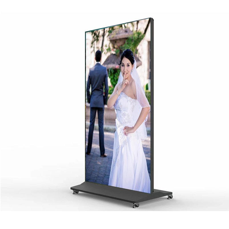 98 Inch HD 4K Full Screen Floor Standing Advertising Display for Events and Party LCD indoor Digital Signage And Display
