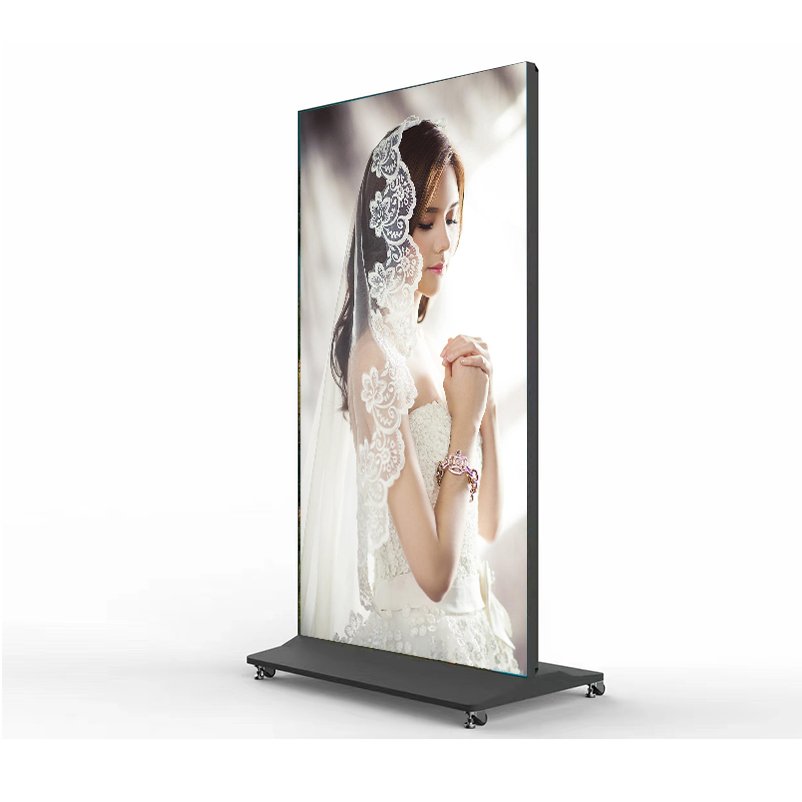 98 Inch HD 4K Full Screen Floor Standing Advertising Display for Events and Party LCD indoor Digital Signage And Display