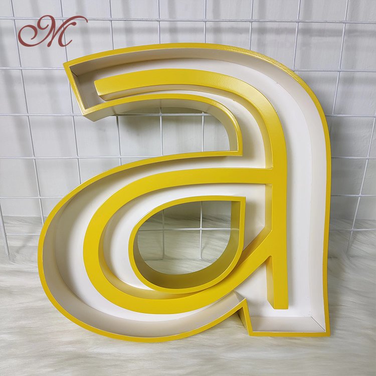 Wholesale Outdoor Custom Advertising Board Business Signage Logo 3D Metal Channel Letter Sign