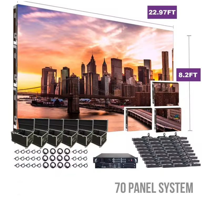 P2.6 P2.9 P4.81 Indoor Outdoor Full Color Commercial Hd Video Wall 500mm*500mm P3.91 Outdoor Advertising Led Display Screen