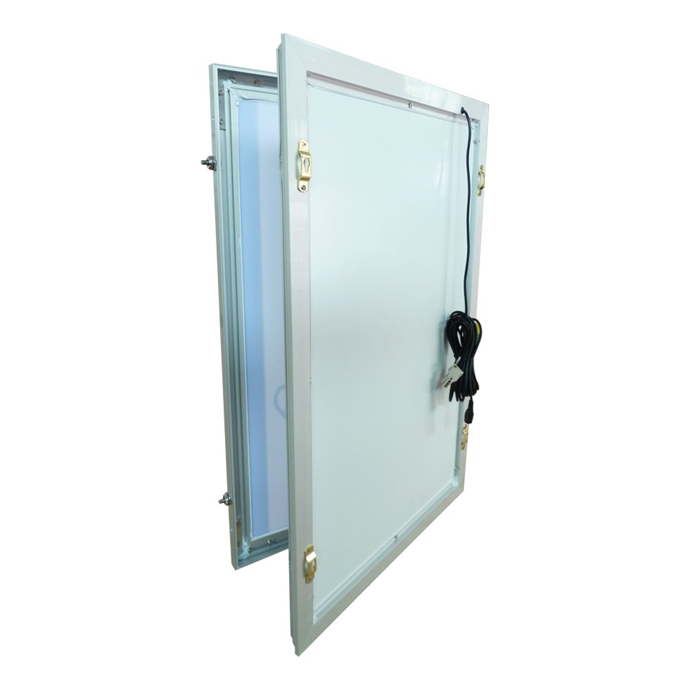 Outdoor advertising light box signage fast food restaurant led wall mounted menu board