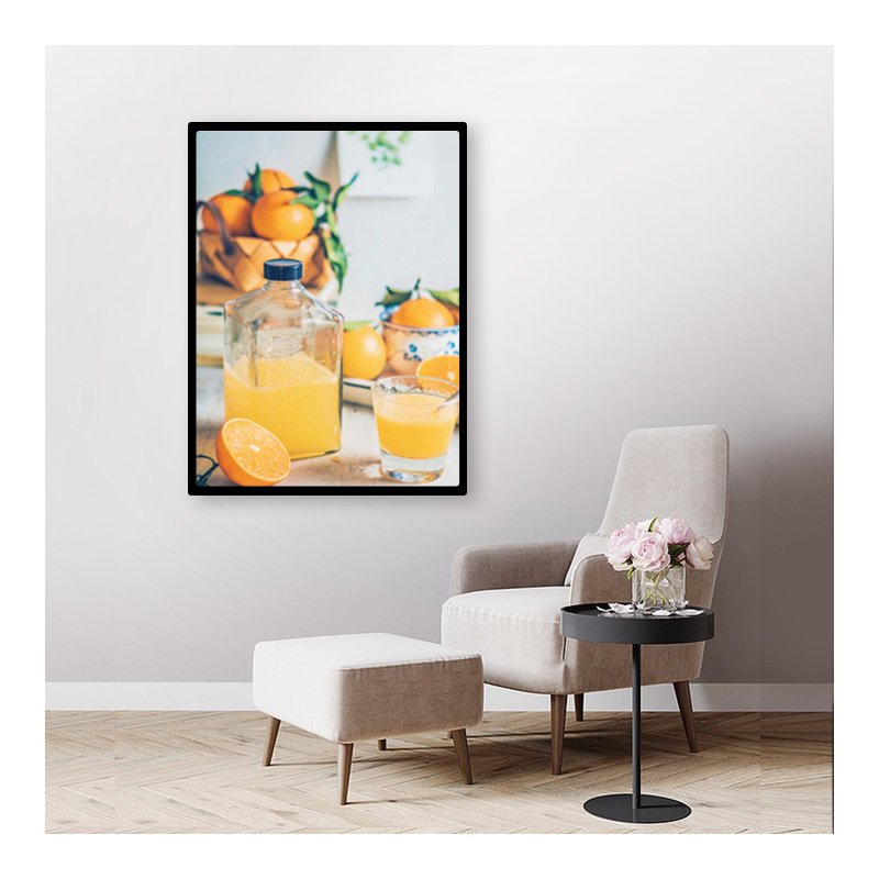 Ultra Slim Aluminum & Tempered Glass LED Menu Board A1/A2/A3/A4 Advertising Light Boxes for Indoor Use Restaurants Made Acrylic