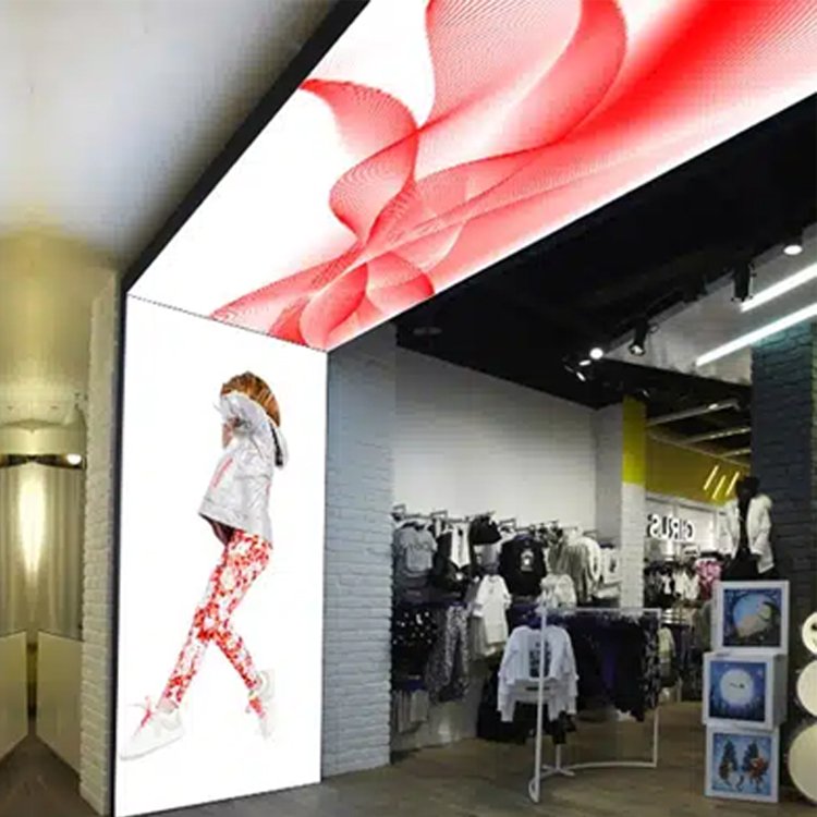Robots With Advertising Screen Cms White Display Signs On Screens Touch Board Smart Outdoor 85 Inch Thin Video For Wheels