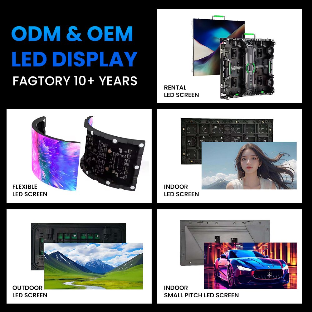 2024 New Technology Outdoor Led Film Screen Pcb Board Flexible Soft Curved Curtain Led Screen Display