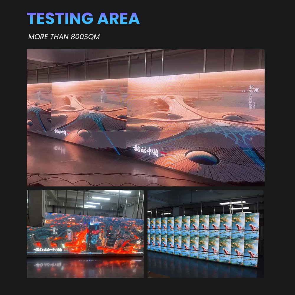 2024 New Technology Outdoor Led Film Screen Pcb Board Flexible Soft Curved Curtain Led Screen Display