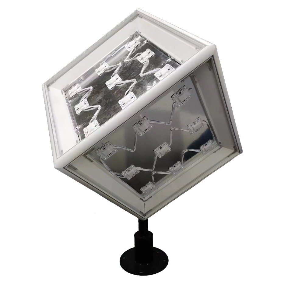 Poster Frame Outdoor Rotating Light Box With Base Sign Billboard Led Sign Board Outdoor Advertising Light Box
