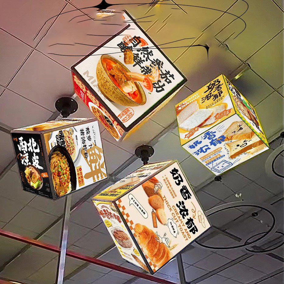 Poster Frame Outdoor Rotating Light Box With Base Sign Billboard Led Sign Board Outdoor Advertising Light Box