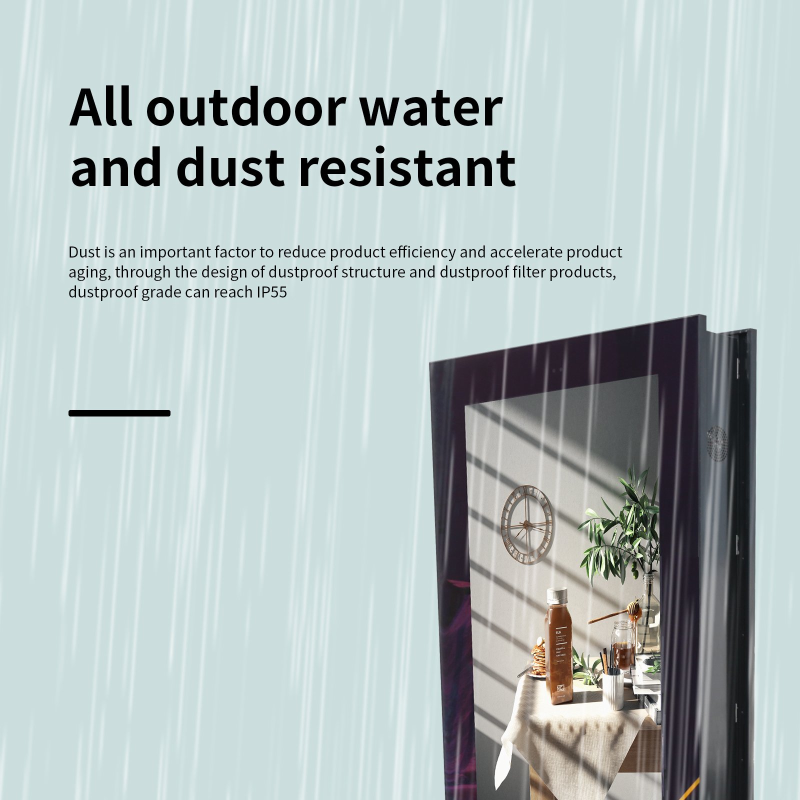 49 55 Inch Outdoor LCD Advertising Display Industrial 3D Player Capacitive Touch Screen Totem Board Monitor Digital Signage