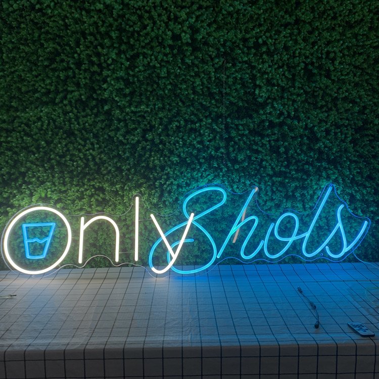 Factory Supply High Quality Custom 12V Led Neon Shop Name Neon Light Logo Sign