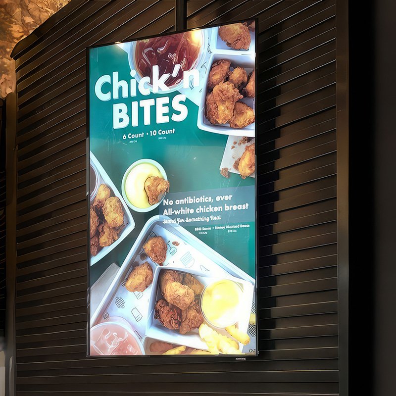 Shop Outdoor ultra thin Light Box Illuminated Advertising Sign Board Led Slim Light Box Picture Frames For Advertising Display