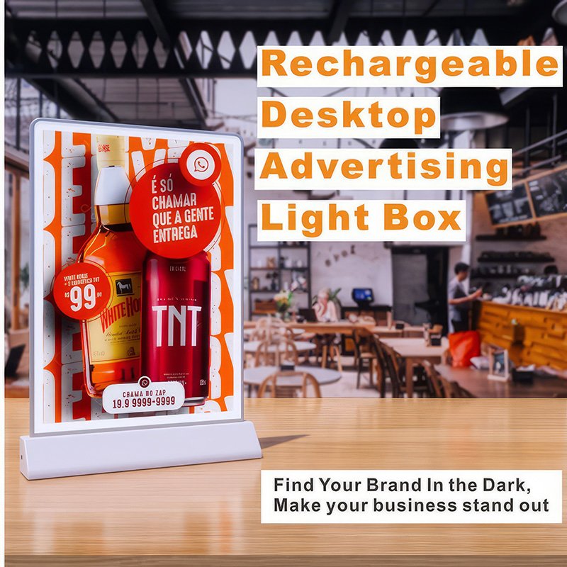 Shop Outdoor ultra thin Light Box Illuminated Advertising Sign Board Led Slim Light Box Picture Frames For Advertising Display