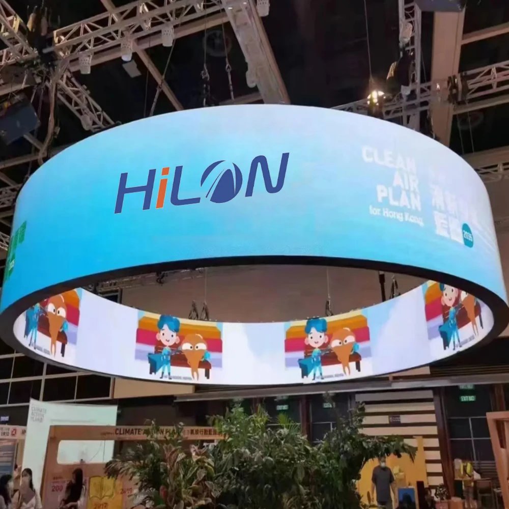P2.5 P4 2.5MM 4MM Indoor Full Color Display Board Curved Video Wall Flexible Led Screen For Advertising