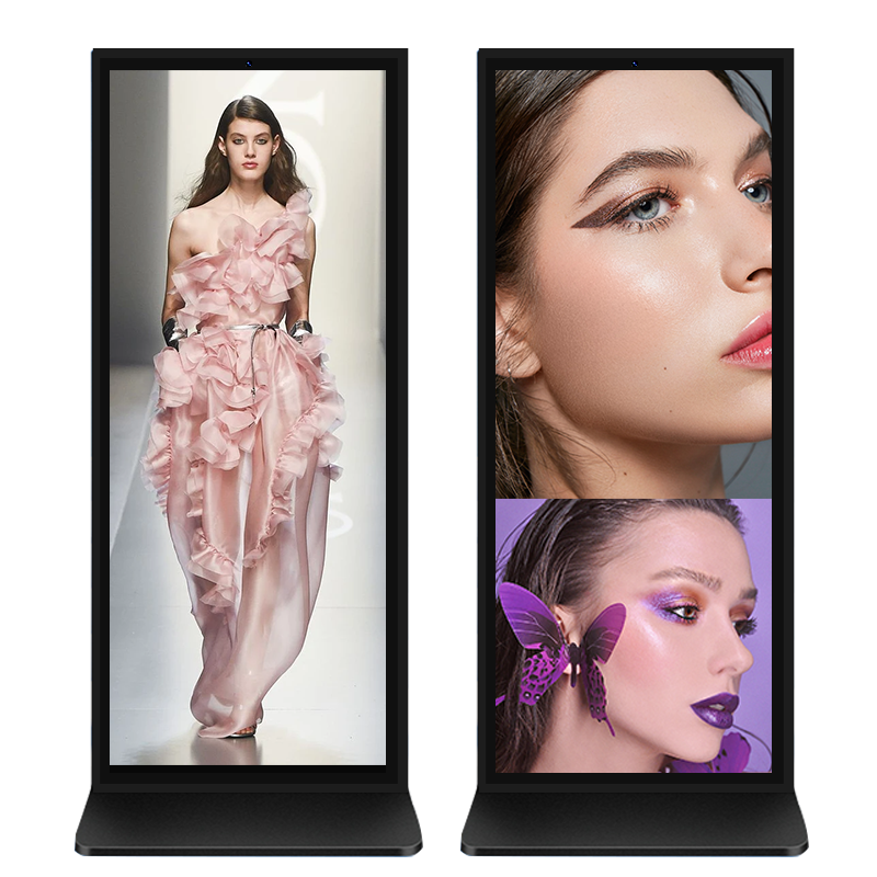 VETO LCD Floor Standing Indoor Vertical Totem Advertising Commercial Digital Signage and Display Video Player