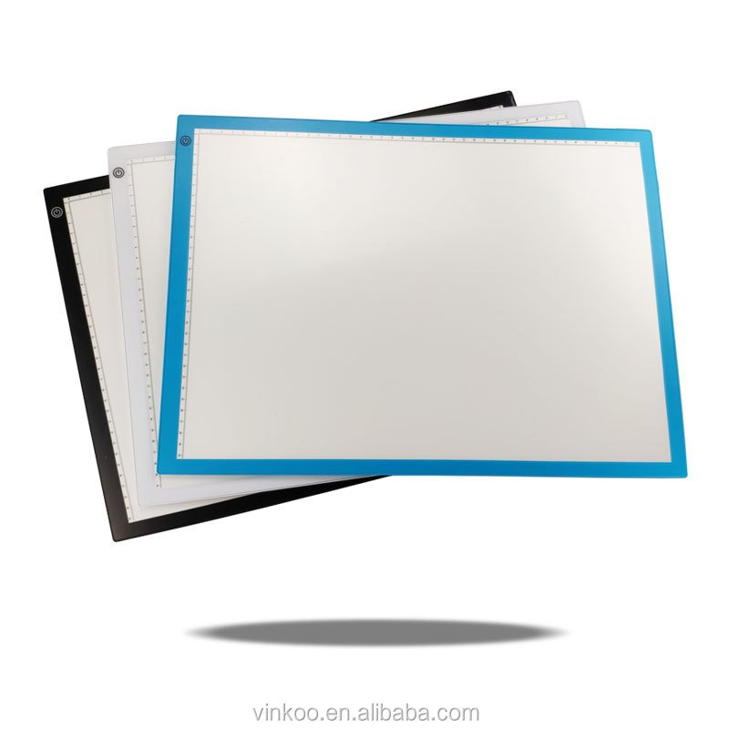 Led Sketching Copying Light Board Dimmable Diamond Drawing Graphic Tablet A3 Led Tracing Board