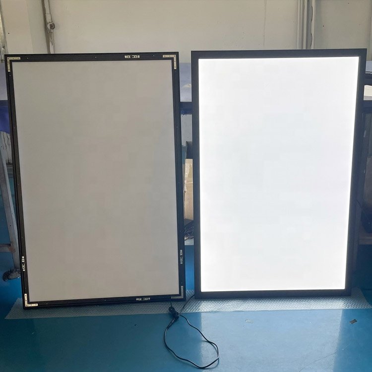 led board menu sign menu light box sign black board wall panels LED promotional poster frame a1 led menu light box advertising