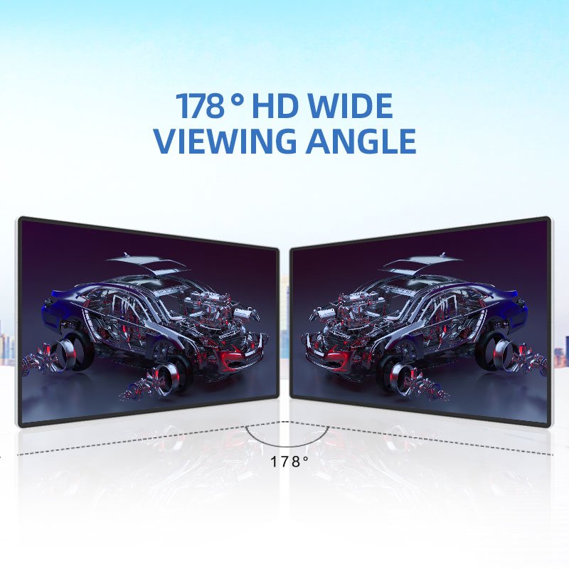 Wall Hanging Kiosk Menu Board Vertical Lcd Advertising Screen For Sale Digital Advertising Screens Shop Window Display