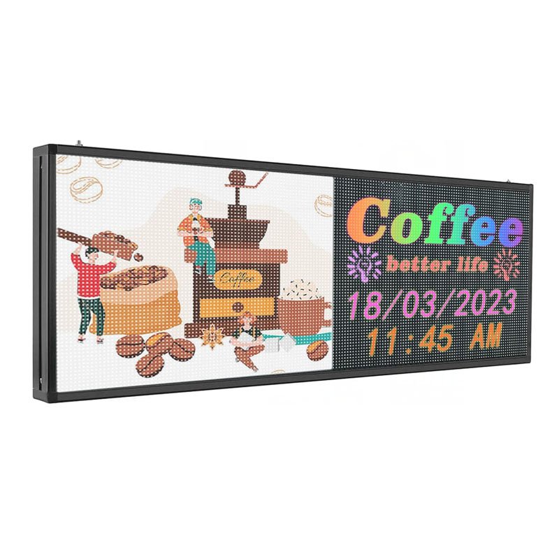 LED online manage screen outdoor billboard full color sign publicity sign 4G/WIFI/LAN Programmable Letter LED scrolling screen