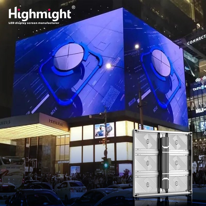 Pantallas Giant Waterproof Front Service Fixed Exterior Video Wall Panels Display Billboard Advertising 3D Outdoor Led Screen