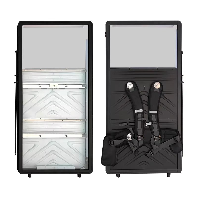 High quality LED backpack light box with battery portable walking billboard