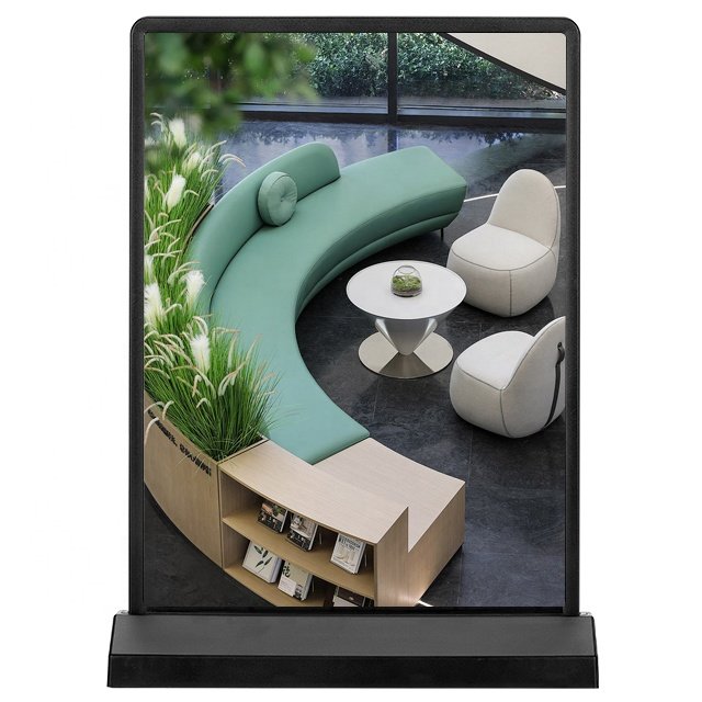 Custom A4 Usb Charge Double Sided Advertising Sign Board Led Light Display Ultra Thin Led Menu Light Box