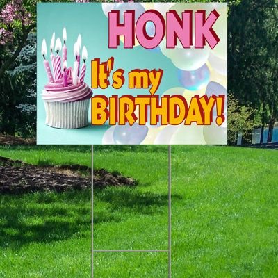 Custom Logo Outdoor Printed Advertising PVC Foam Sheet Yard Sign Board Corrugated Sign