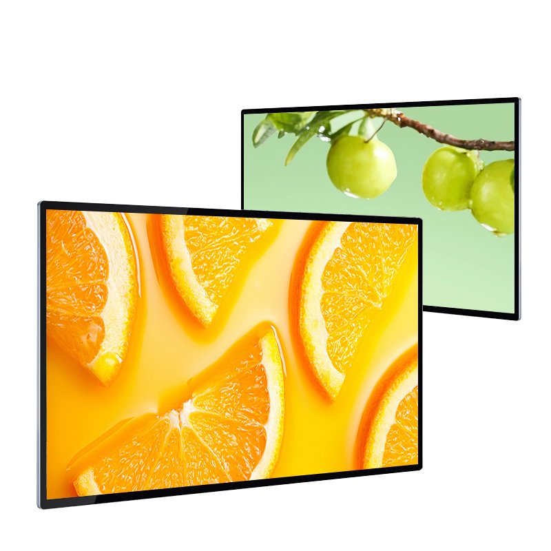 Indoor LCD advertising machine 65/75/85/98/100/110 inch high-definition display screen multimedia promotional advertising screen