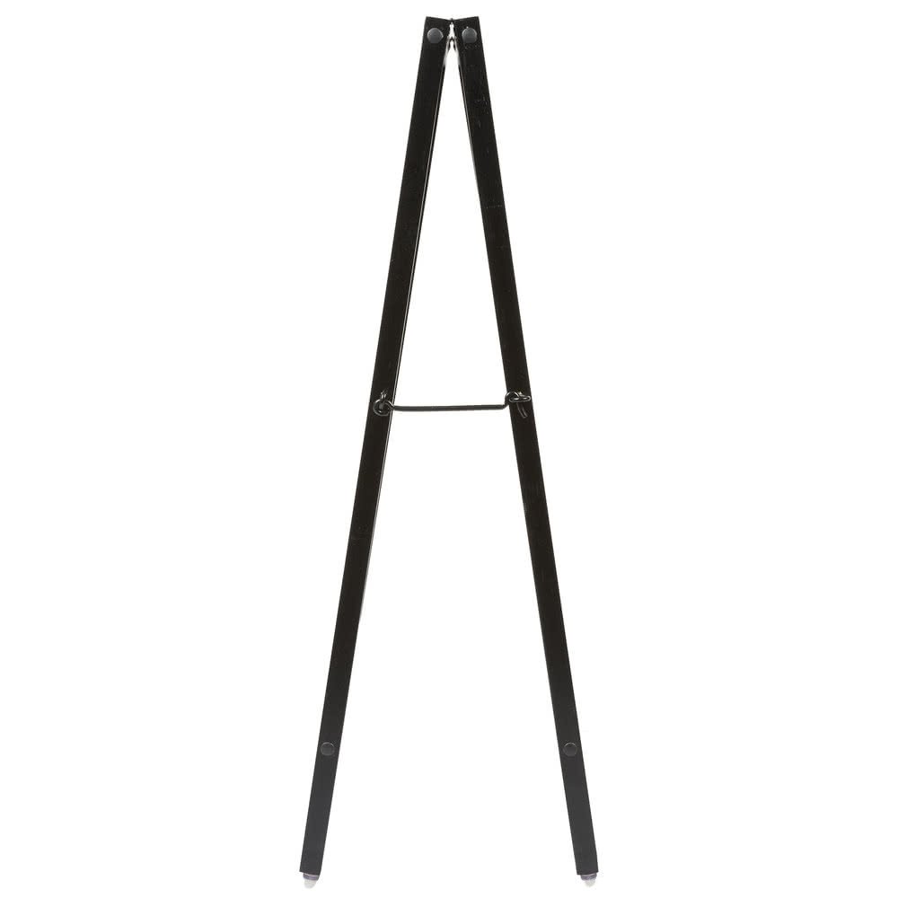 Weljia A-Frame Marker Board Sidewalk Sign - Black Wood - 25" x 42"