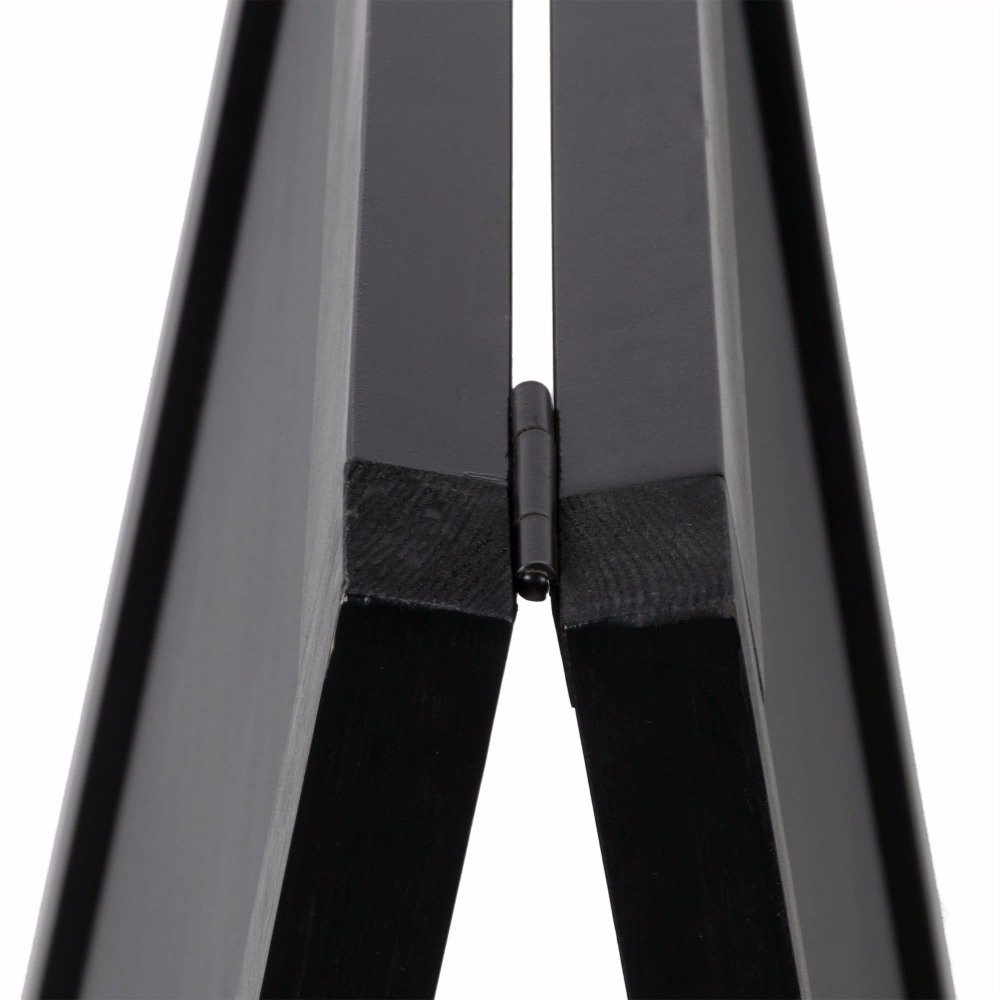 Weljia A-Frame Marker Board Sidewalk Sign - Black Wood - 25" x 42"