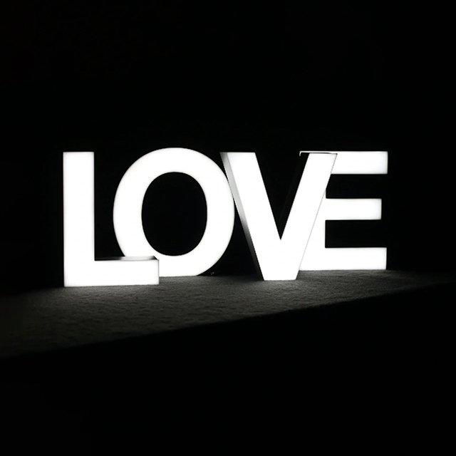 New Design Full Lit 3D Acrylic Plastic Letter Sign Shop Name Board Modern Billboard