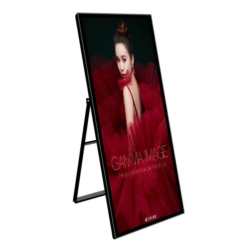 Indoor Full screen Digital Poster Foldable Digital Signage HD Display board Customizable LCD Advertising machine Touch Screen