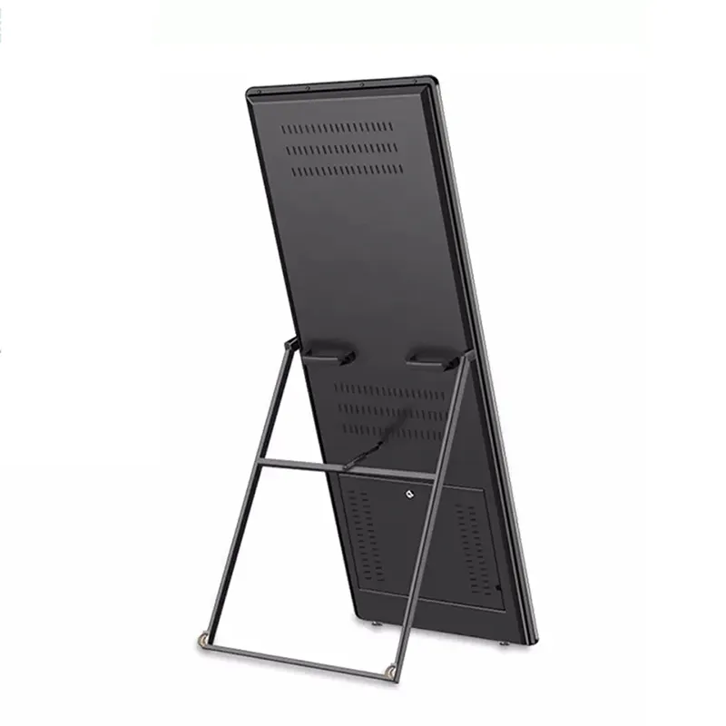 Indoor Full screen Digital Poster Foldable Digital Signage HD Display board Customizable LCD Advertising machine Touch Screen