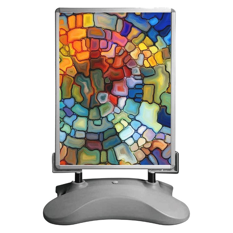 Marketing Advertising Board Outdoor Poster Display Stand outdoor display stand