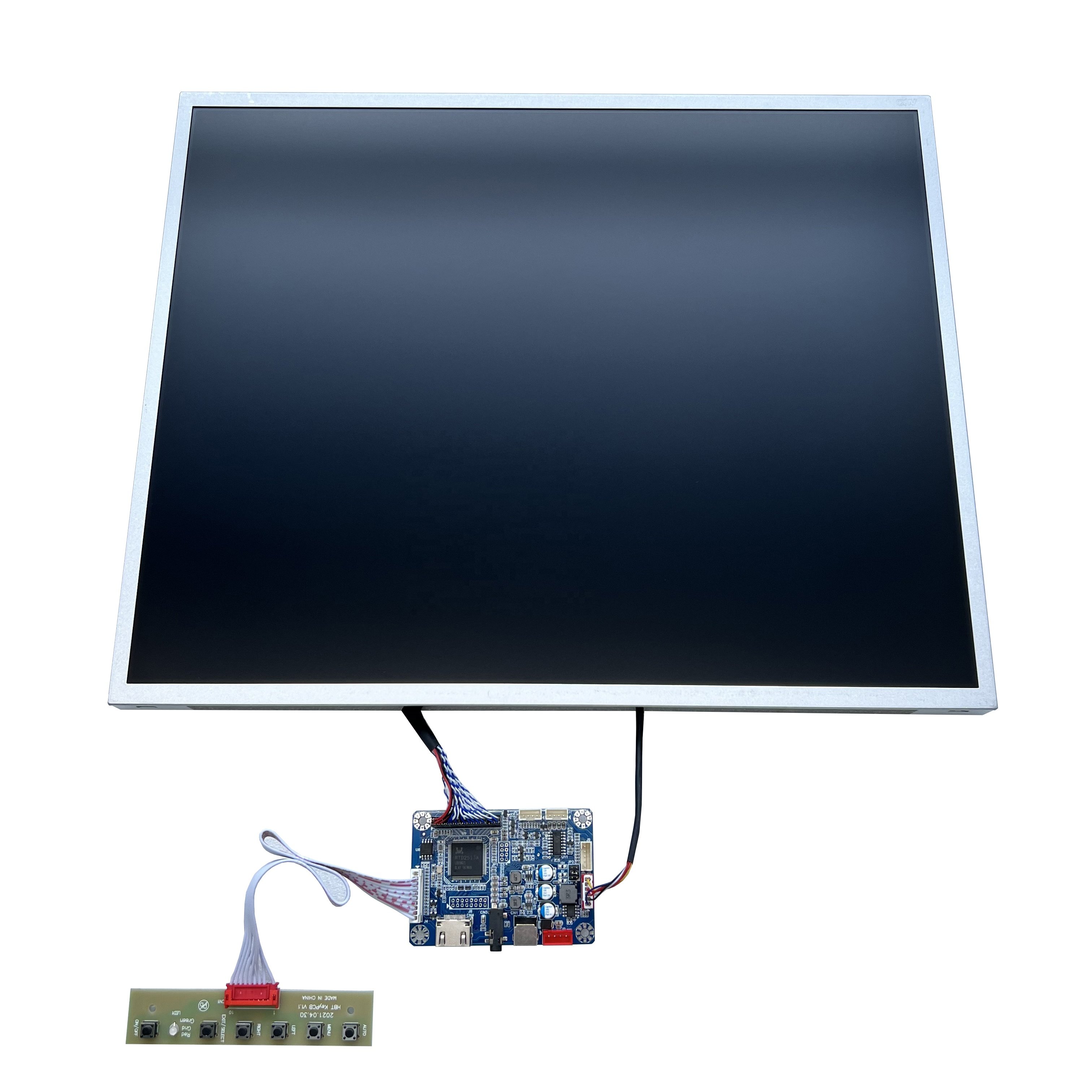 AUO 19-Inch G190EG02 V1 LCD Module Full-View Borderless Liquid Crystal Display with 1280*1024 60Hz 300Nits LVDS TFT LCD Boards