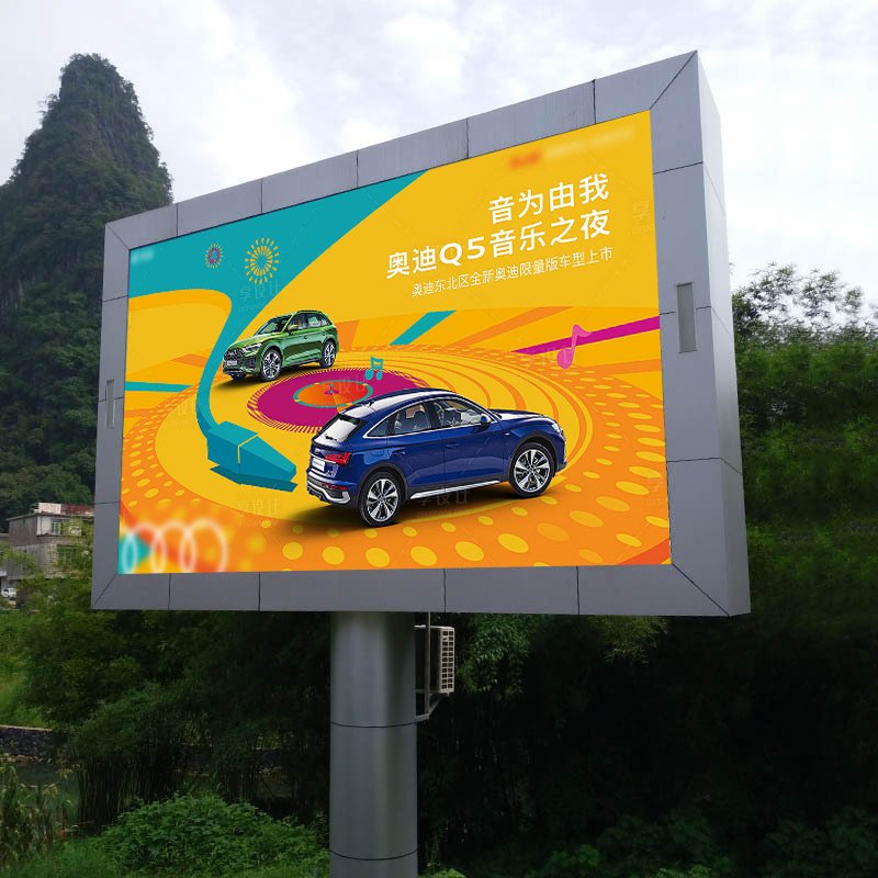 Wholesale p4 led display module advertising video screen panel outdoor Full Color led board 320*160mm ip65 waterproof screen