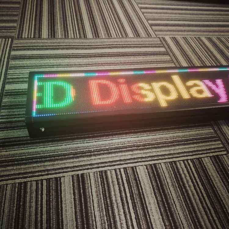 P4 Led Sign Screen Programmable Message Board Led Billboard Foldable Stand Multiple Color Multi-Language Screen