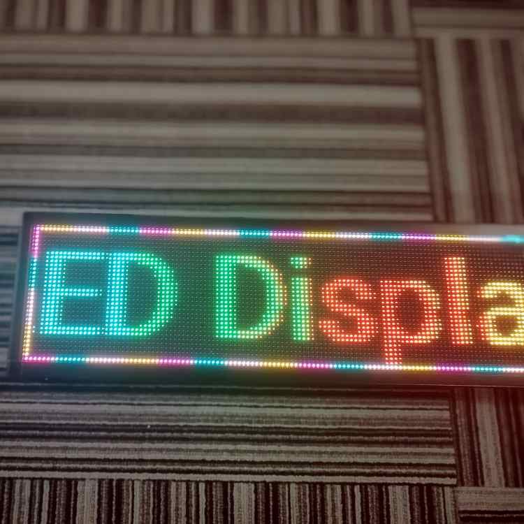 P4 Led Sign Screen Programmable Message Board Led Billboard Foldable Stand Multiple Color Multi-Language Screen