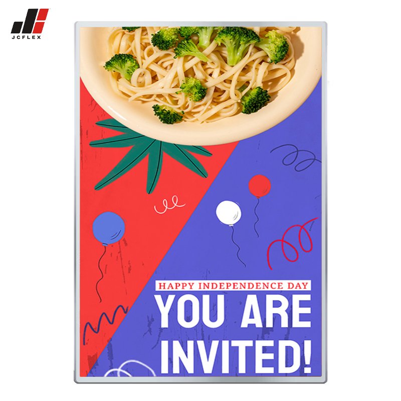 A4 Desktop LED Luminous Advertising Light Boxes for Menu Board Display
