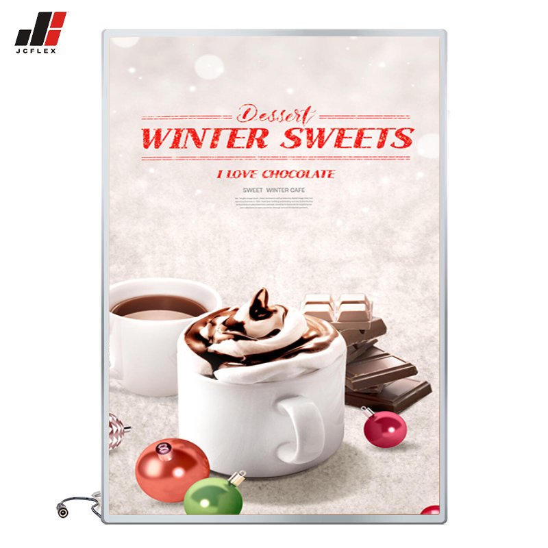 A4 Desktop LED Luminous Advertising Light Boxes for Menu Board Display