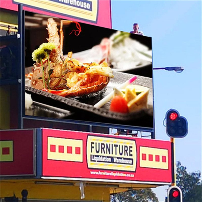 P10 outdoor led display for Building advertising full color led billboard customized factory Waterproof led screen