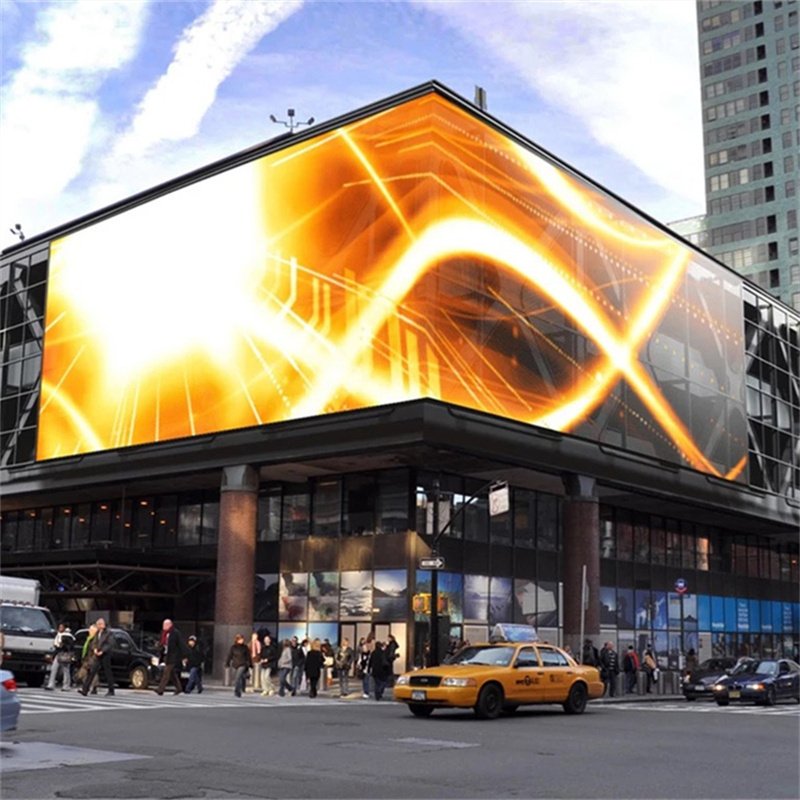P10 outdoor led display for Building advertising full color led billboard customized factory Waterproof led screen