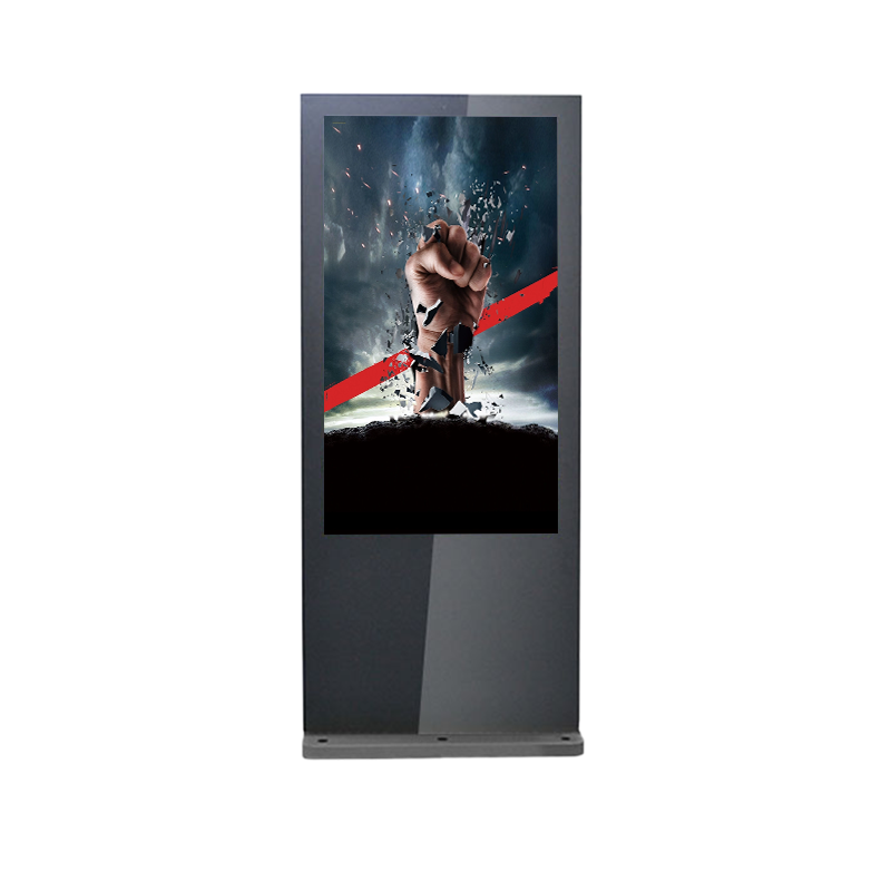 Outdoor Lcd Display Screen Customized 25000nits 55" Digital Advertising Screen Outdoor Billboard Touch Screen Kiosk